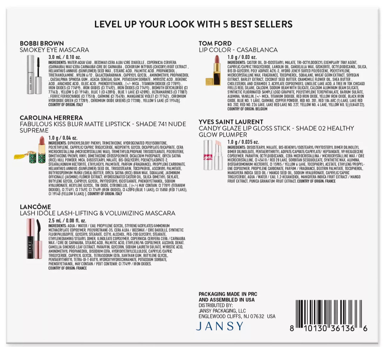5-Pc. Luxury Lips & Lashes Set, Created for Macy's