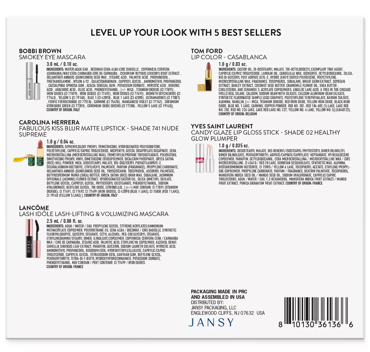 5-Pc. Luxury Lips & Lashes Set, Created for Macy's