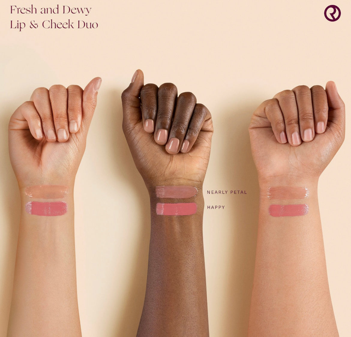 Fresh and Dewy Lip & Cheek Duo RARE BEAUTY