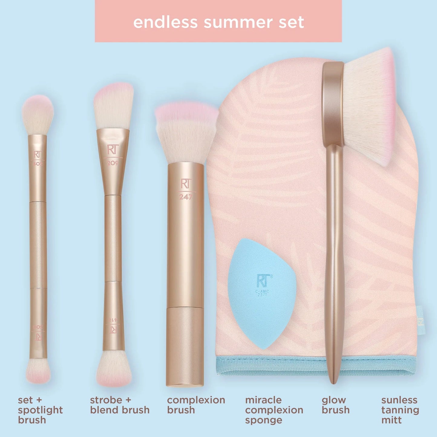 Endless Summer Makeup + Sunless Tanning Set