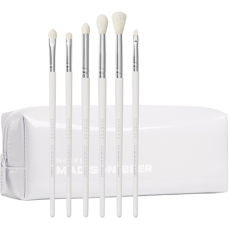 Madison Beer Channel Surfing 6-Piece Eye Brush Set + Bag