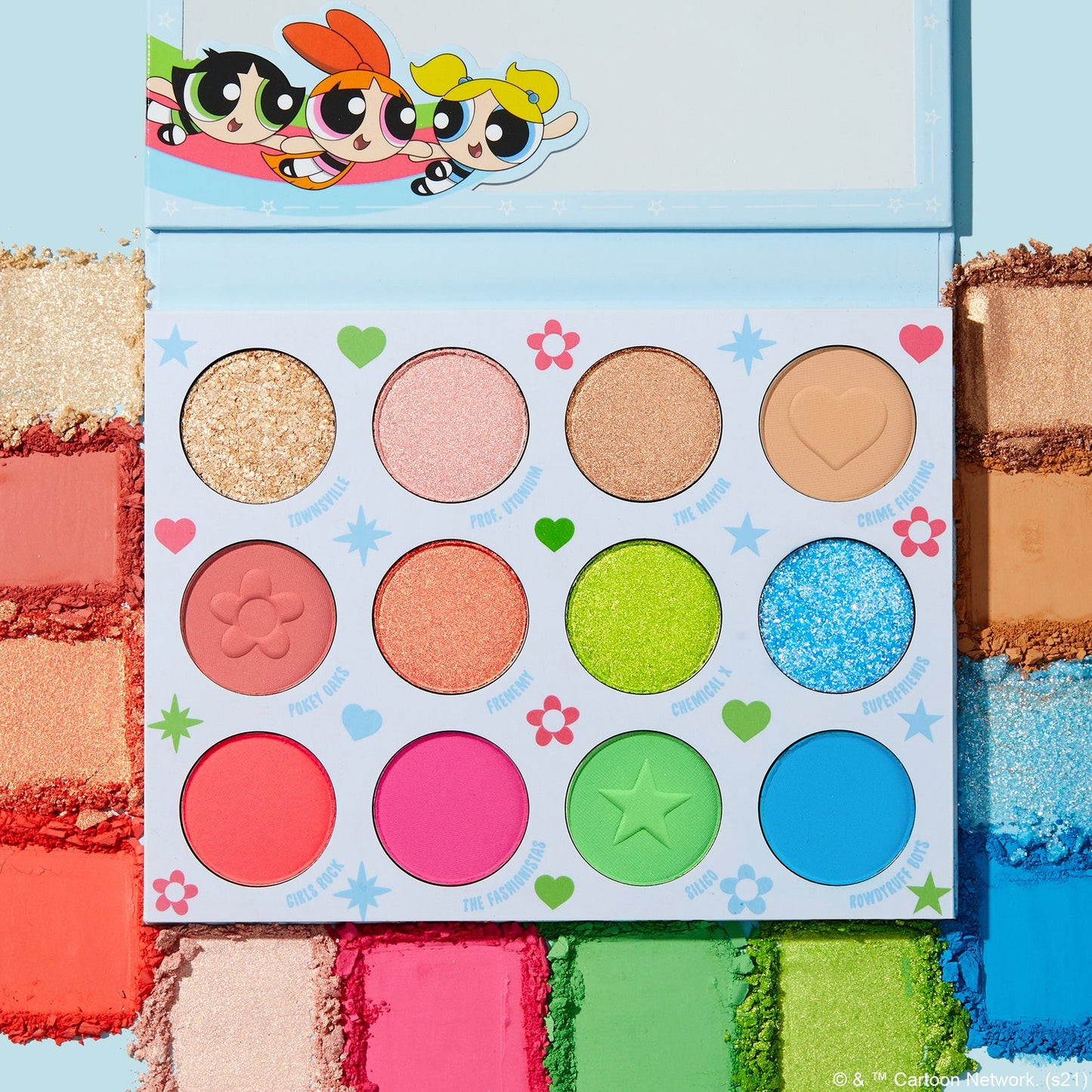 The Powerpuff Girls Palette