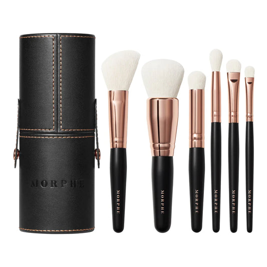 ROSÉ AWAY 6-PIECE TRAVEL BRUSH SET