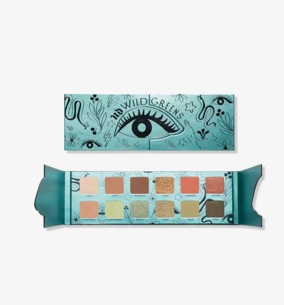 URBAN DECAY WILD GREENS PALETTE (PALETA DE SOMBRAS