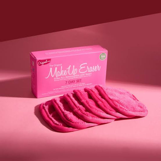 MAKEUP ERASER Pink - 7 Day Set