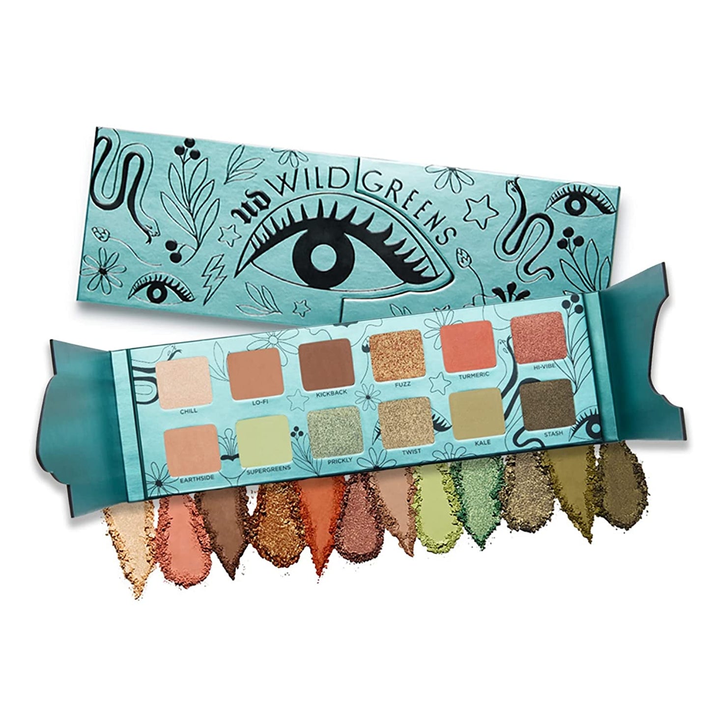 URBAN DECAY WILD GREENS PALETTE (PALETA DE SOMBRAS