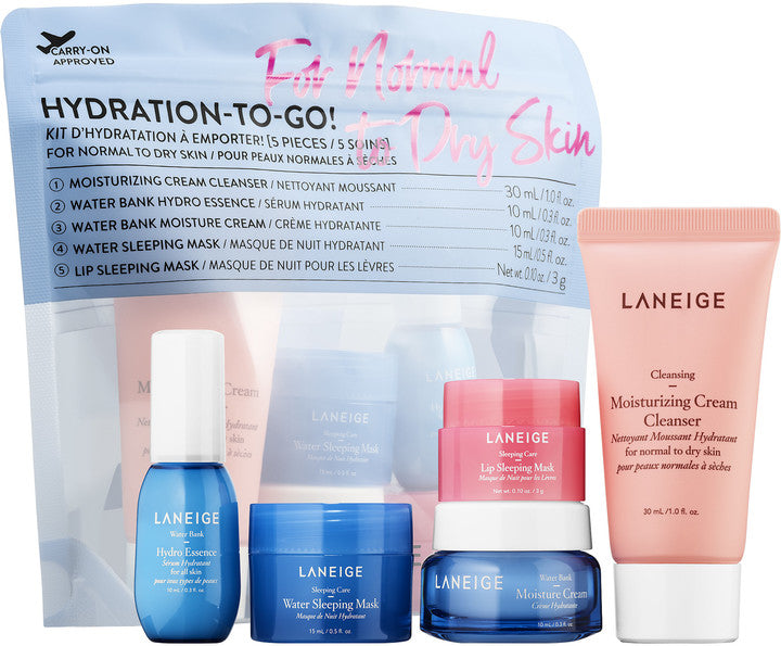 Hydration to go normal to dry skin